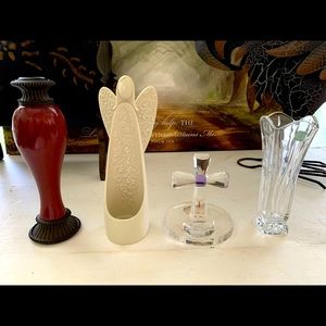 Partylite set of 4 candle holders